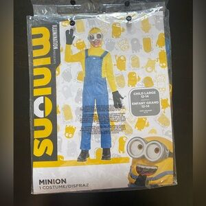 Illumination Child Kids Halloween Play Minions Costume Medium Size Large 10-12